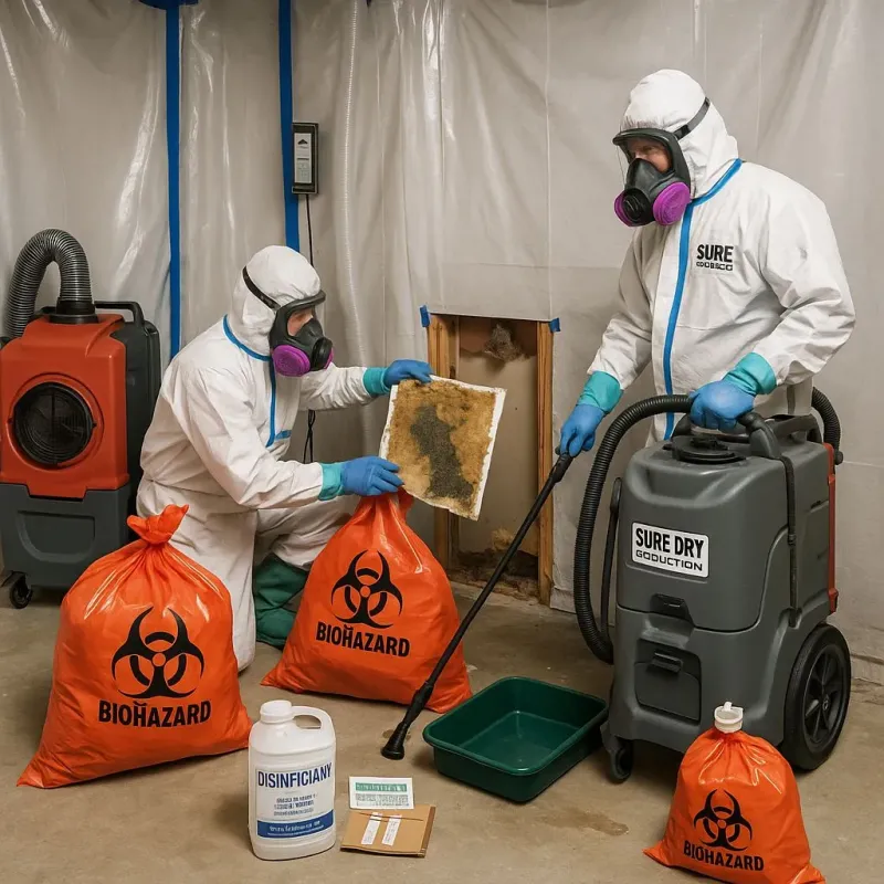 Contaminated Water Handling Protocols process in Rogers County, OK